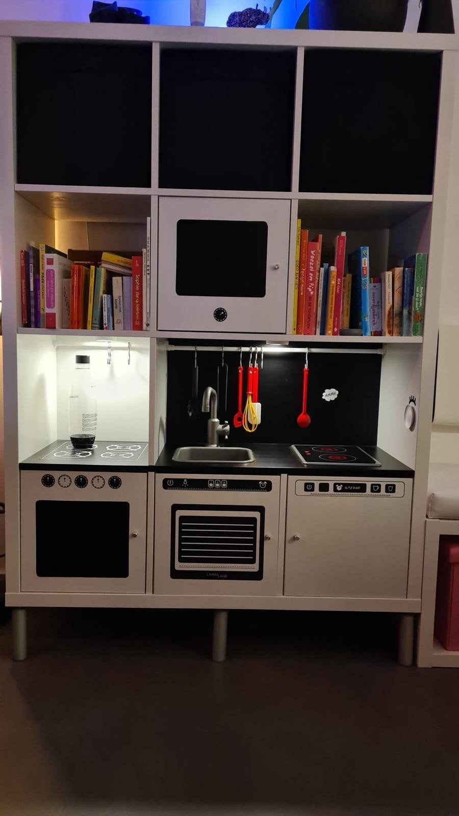 Unieke DIY IKEA Kallax Speelkeuken / Kinderkeukentje, Ophalen, Speelkeuken