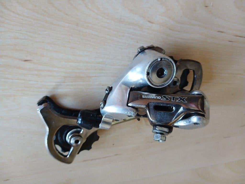 Shimano STX derailleur, Gravelbike, Gebruikt, Ophalen of Verzenden, Derailleur of Ketting