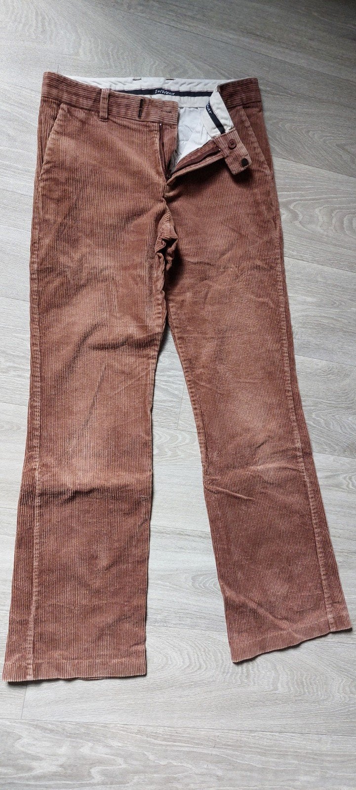 InWear ribbroek - Bruin - Maat 34 (XS), Ophalen of Verzenden