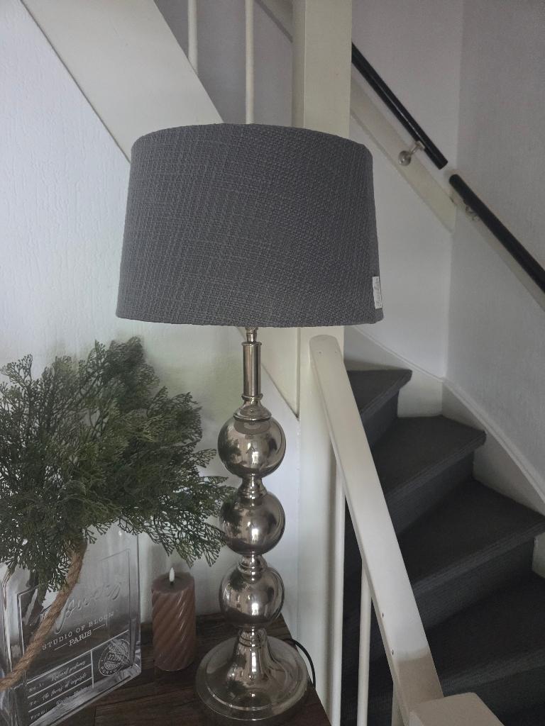 Zgan   riviera maison  lampenkap, Ophalen of Verzenden, Zo goed als nieuw, Rond, Minder dan 25 cm