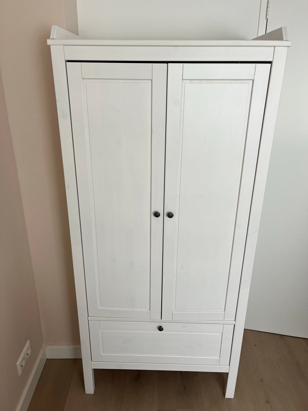 IKEA Sundvik Kledingkast Wit, Ophalen, Gebruikt, 50 tot 100 cm, Met lade(s)