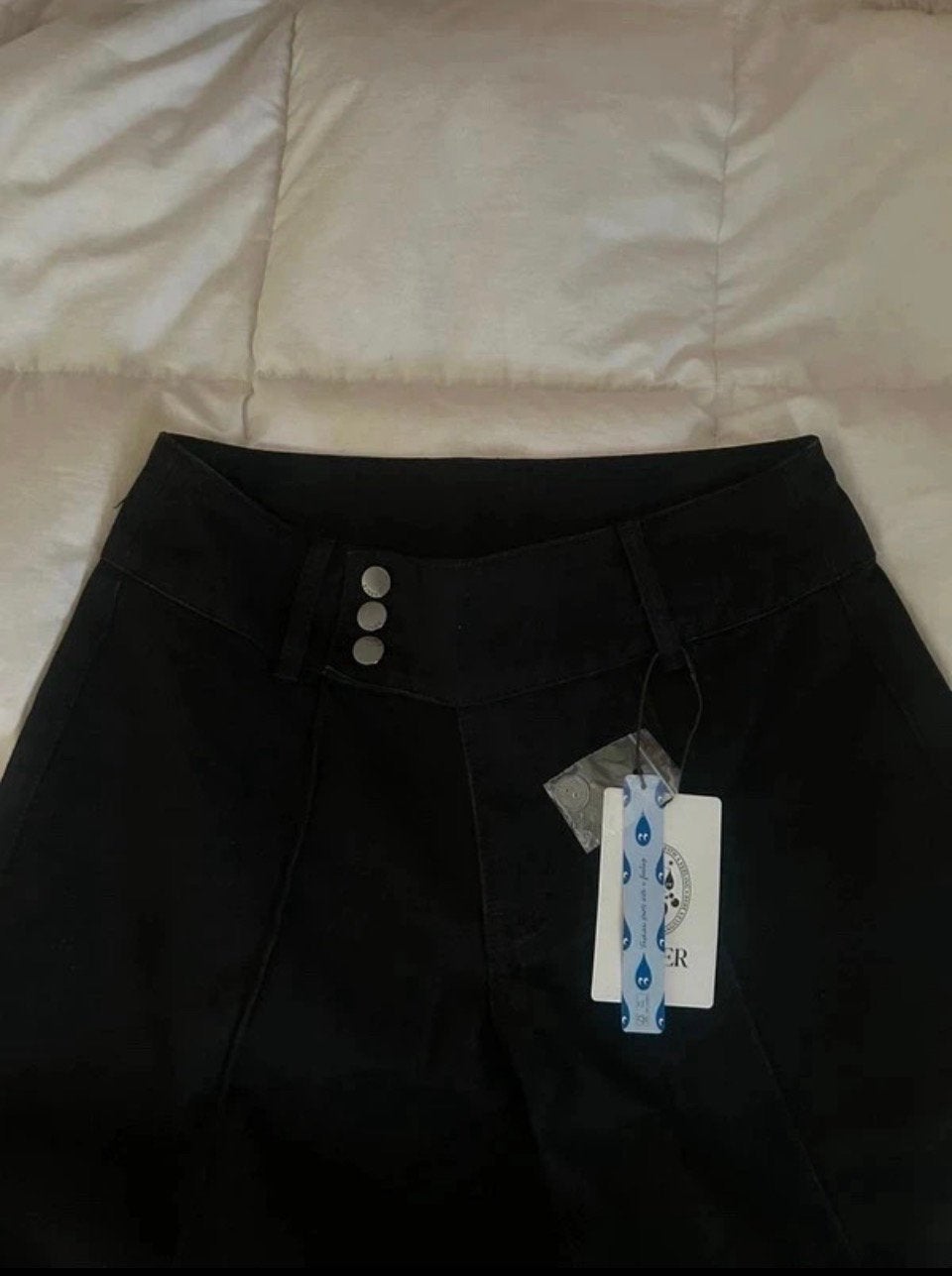 Low rise baggy jeans, Verzenden, Nieuw, Zwart, W30 - W32 (confectie 38/40)