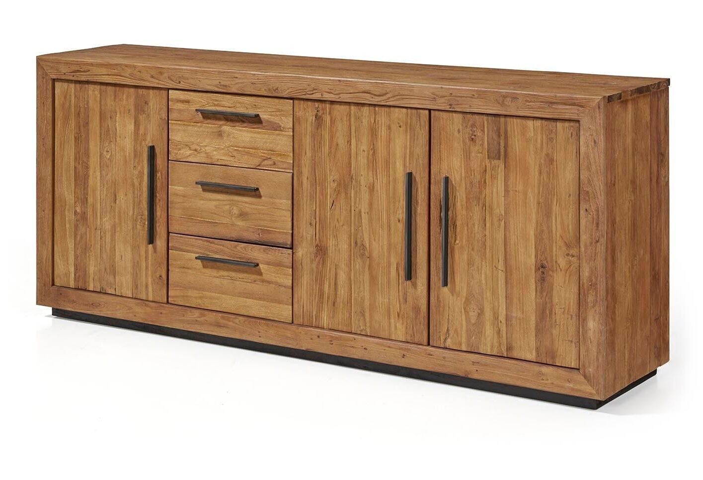 Karo teakhouten dressoir, Ophalen, 25 tot 50 cm