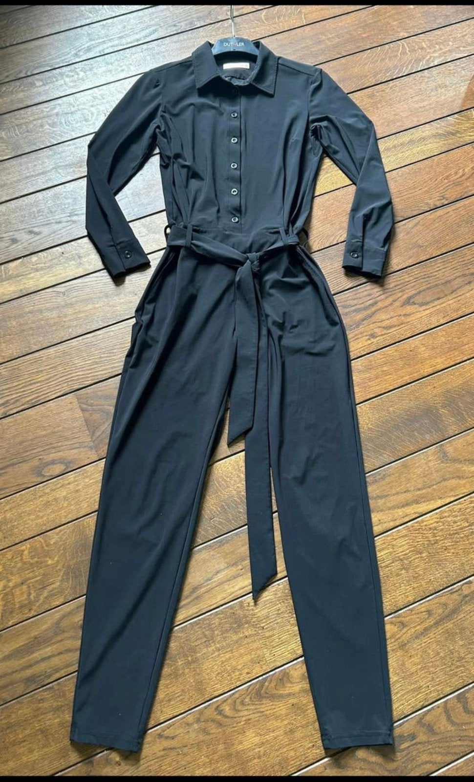 Nieuwe Zwarte Studio Anneloes Angelique Jumpsuit in maat S, Kleding | Dames, Verzenden, Nieuw, Maat 36 (S), Zwart