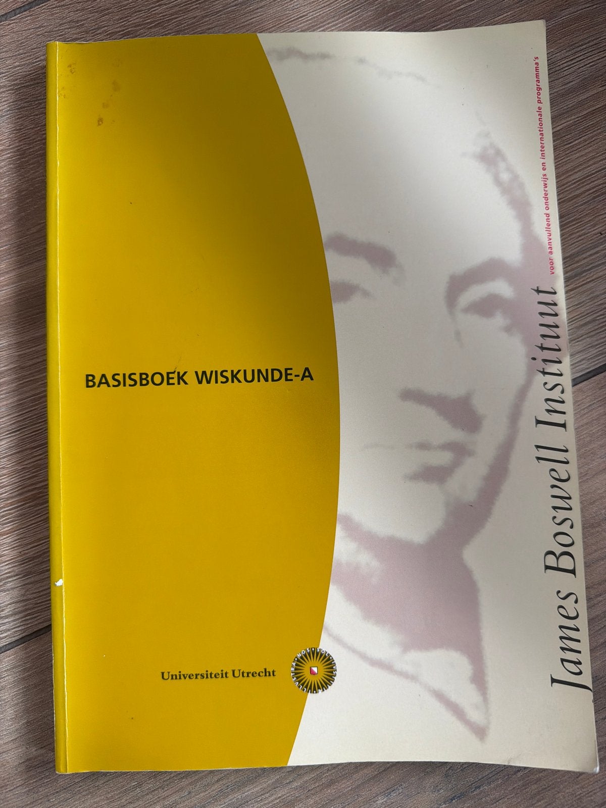 Basisboek Wiskunde-A - Universiteit Utrecht, Ophalen of Verzenden, Beta, Gelezen, WO