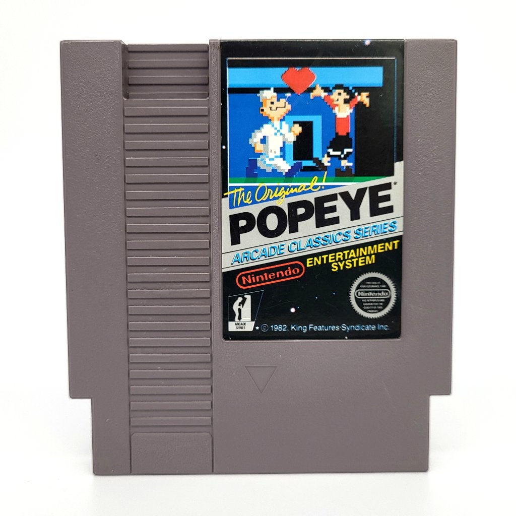 Popeye - Nintendo NES Cartridge - USA 5-screw, Spelcomputers en Games, Games | Nintendo NES, Gebruikt, Verzenden, Overige genres