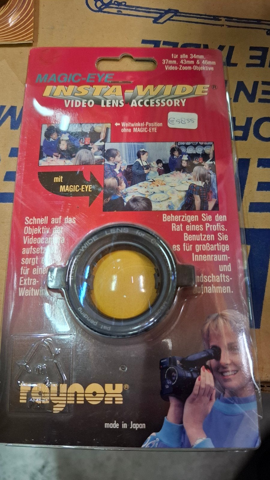 Raynox Magic-Eye Insta-Wide Video Lens Accessory, Overige merken, Beschermhoes/tas, Nieuw, Groothoeklens