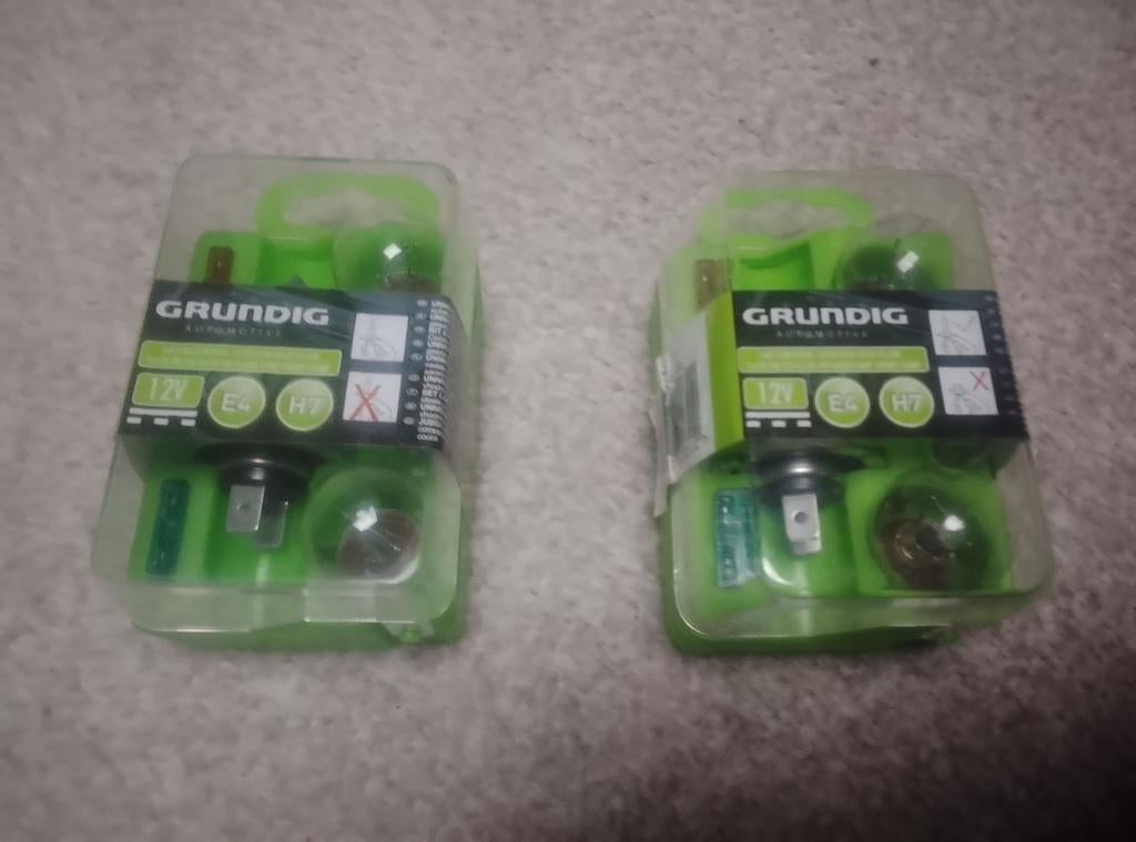 Grundig H7 Autolampjes Set - 12V E4, Ophalen of Verzenden, Nieuw, Universele onderdelen