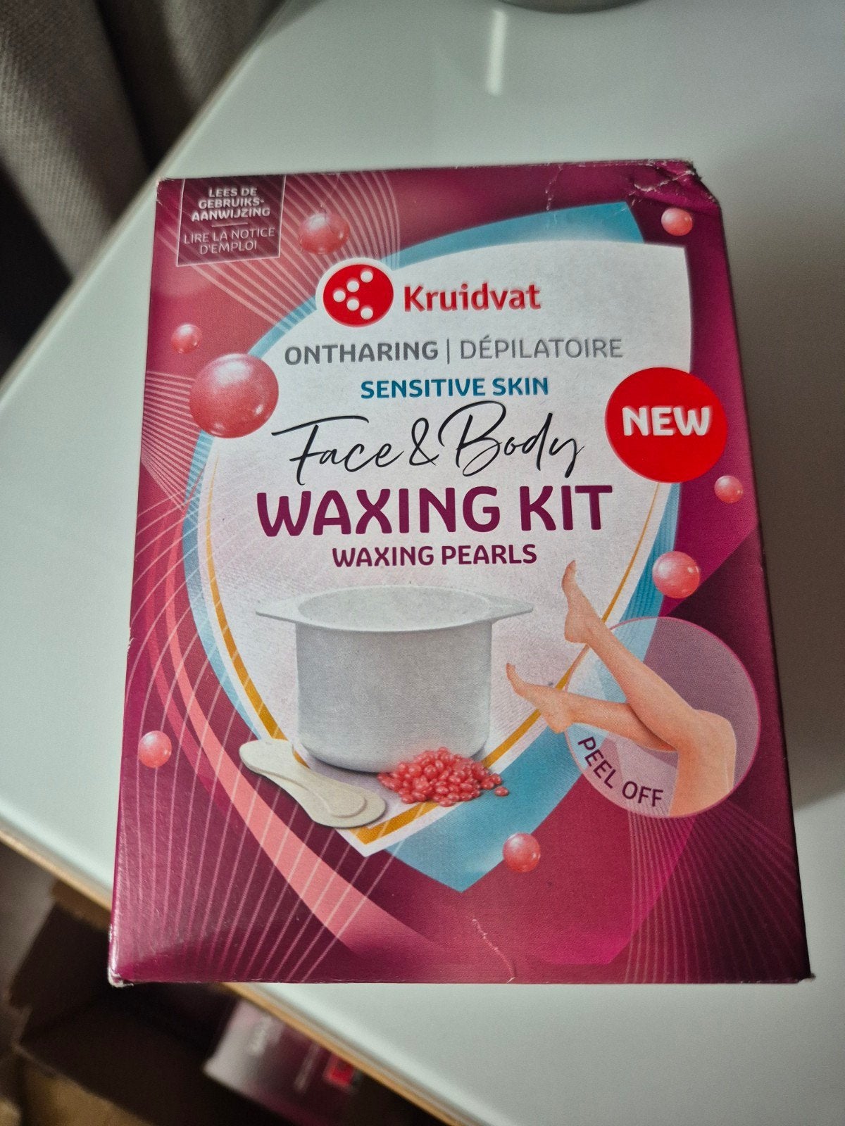 waxing kit, Sieraden, Tassen en Uiterlijk, Uiterlijk | Mondverzorging, Ophalen of Verzenden, Overige typen