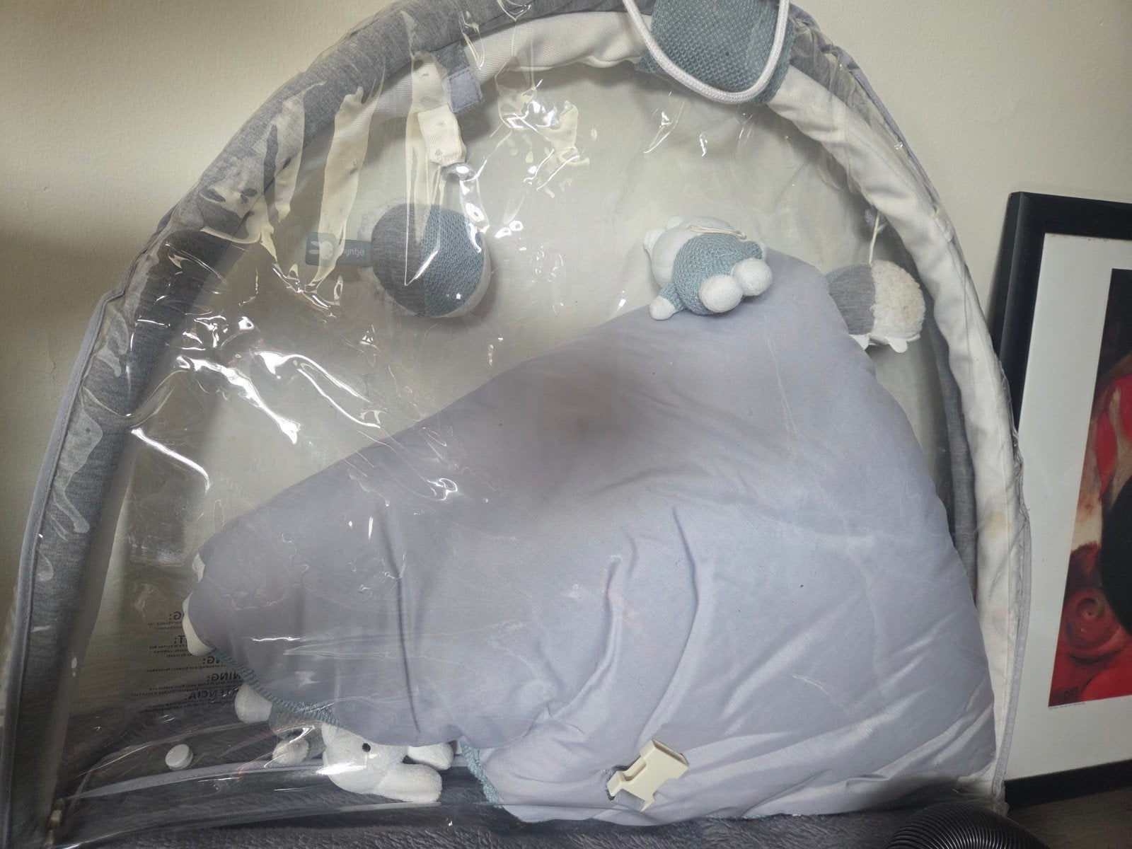 Klokken, schilderij, baby speelkleed, Ophalen of Verzenden