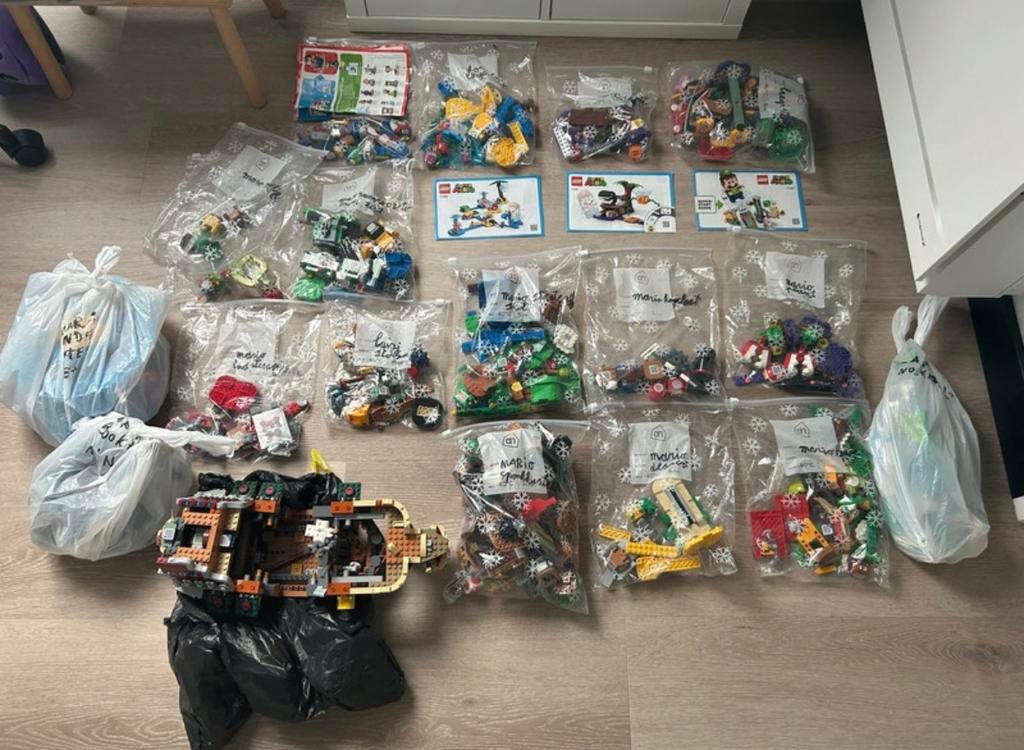 Super Mario Lego collectie, Ophalen of Verzenden, Zo goed als nieuw