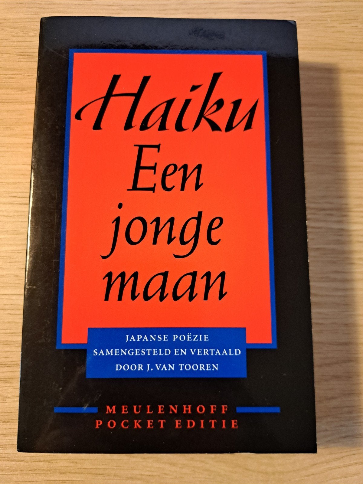 Haiku - Een jonge maan: Japanse poëzie, Ophalen of Verzenden, Gelezen, J. van Tooren (samensteller/vertaler), Meerdere auteurs