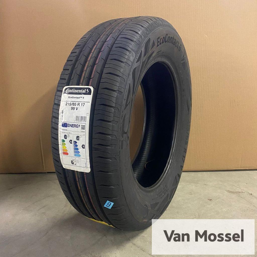 Continental Eco Contact 6 215/65/R17 99V, -, -, 17 inch, Ophalen of Verzenden