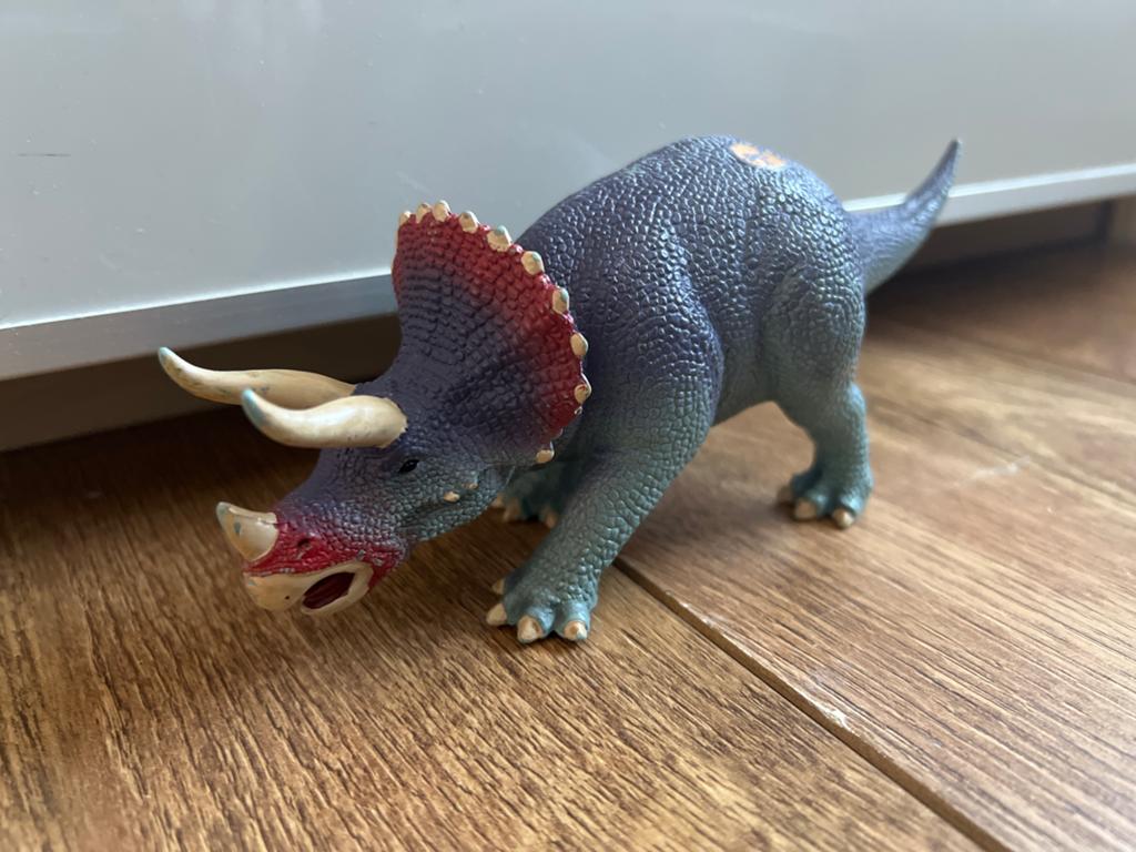 Tiptoy Dinosaurus Triceratops Speelfiguur, Ophalen of Verzenden, Gebruikt, Jongen of Meisje