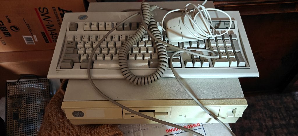 Vintage IBM Personal System/2 Model 55 SX Computer, Ophalen, IBM