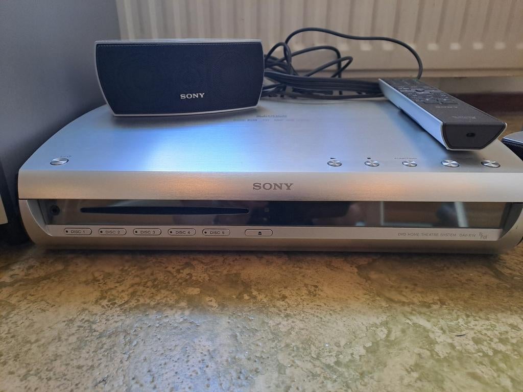 Sony DVD Home Theatre System met 5-disc wisselaar, Ophalen of Verzenden, Gebruikt, Dvd-speler, Sony