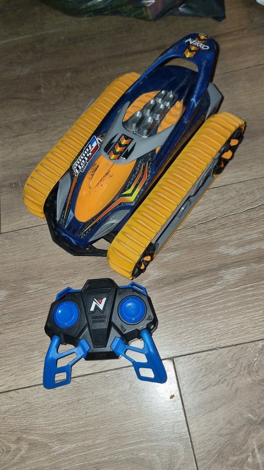 Nikko RC Tank met afstandsbediening, Elektro, Gebruikt, Auto offroad, Ophalen of Verzenden