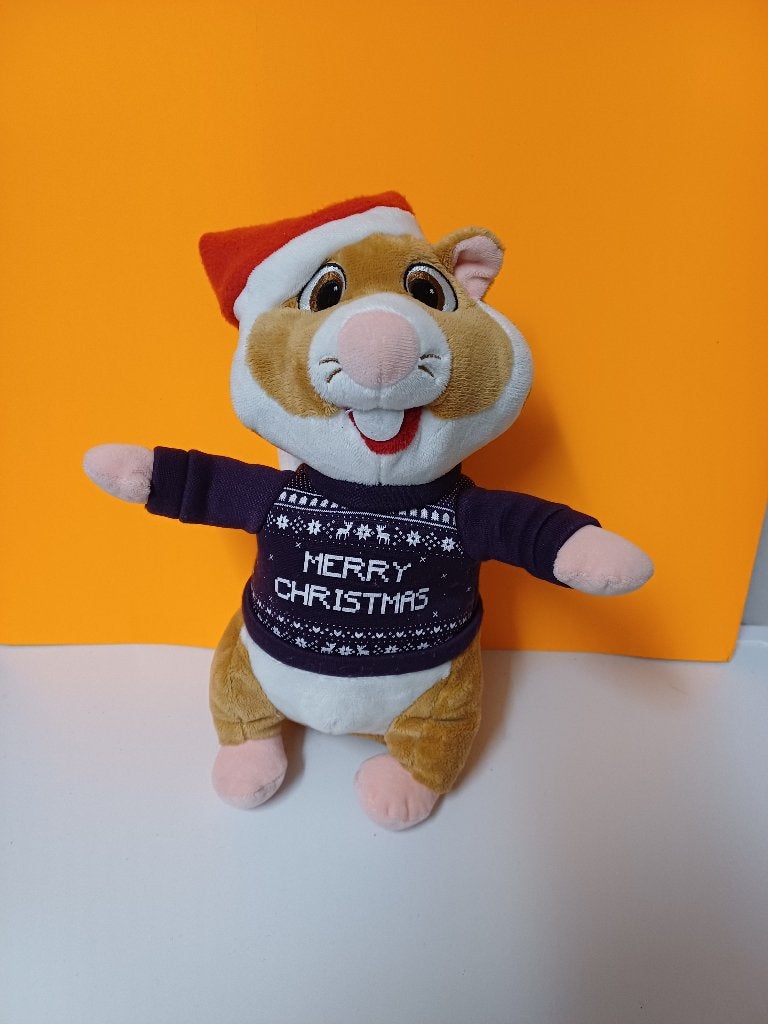 Albert Heijn / AH - Hamster knuffel - Merry Christmas, Albert Heijn, Ophalen of Verzenden