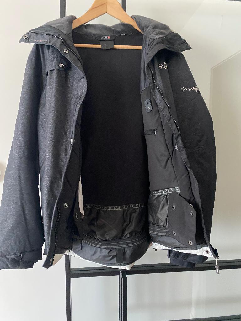 Millet Takotna jas, Kleding | Dames, Jassen | Winter, Zo goed als nieuw, Maat 42/44 (L), Grijs, Ophalen of Verzenden