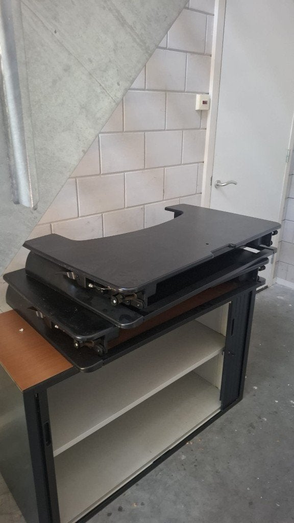 Bureauverhoger, Ophalen, 103 cm, 65 cm, In hoogte verstelbaar