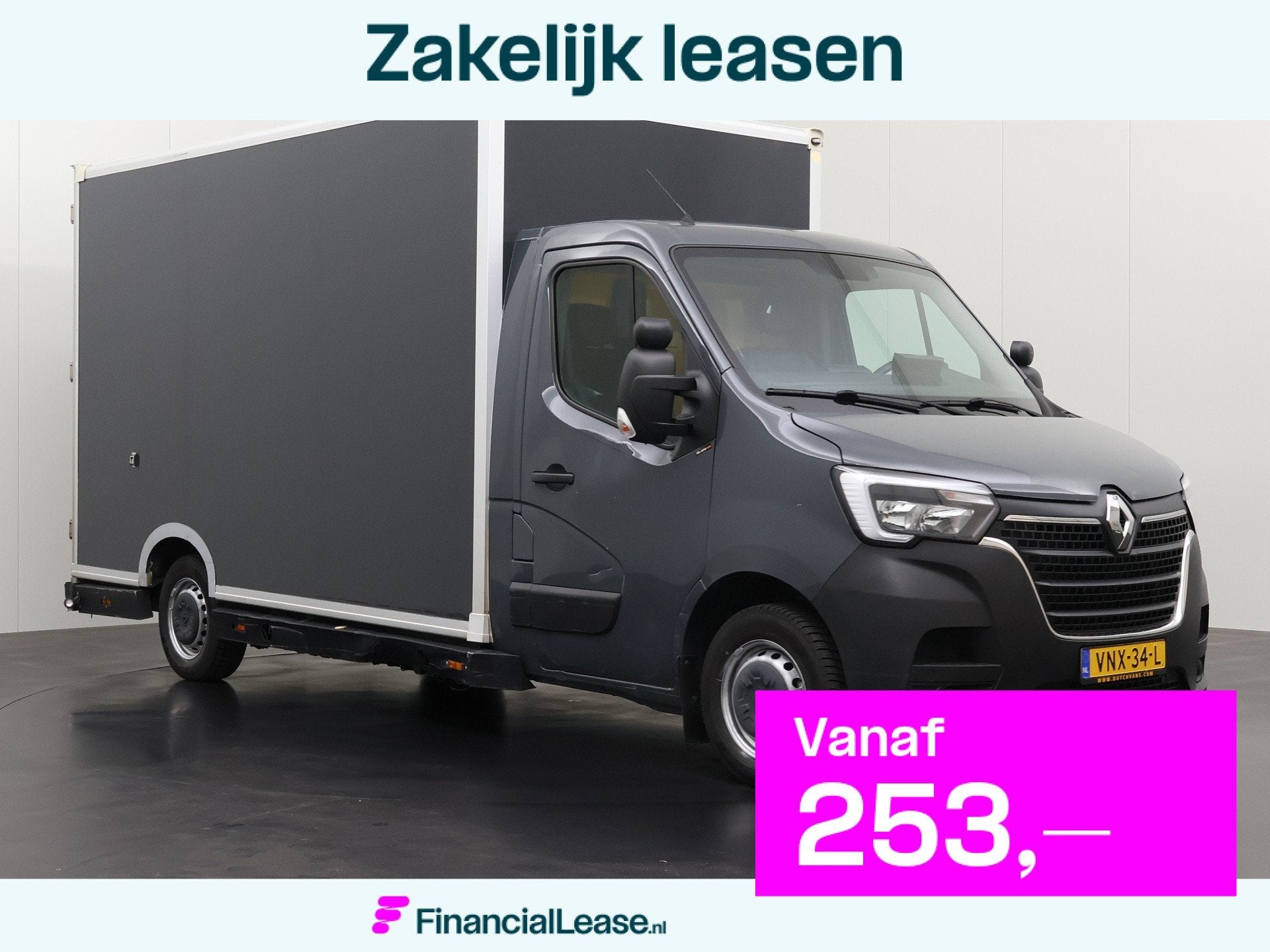 Renault Master 2.3DCi 150PK Bakwagen Lowliner Verkoopwagen |, Gebruikt, Euro 6, 4 cilinders, 150 pk