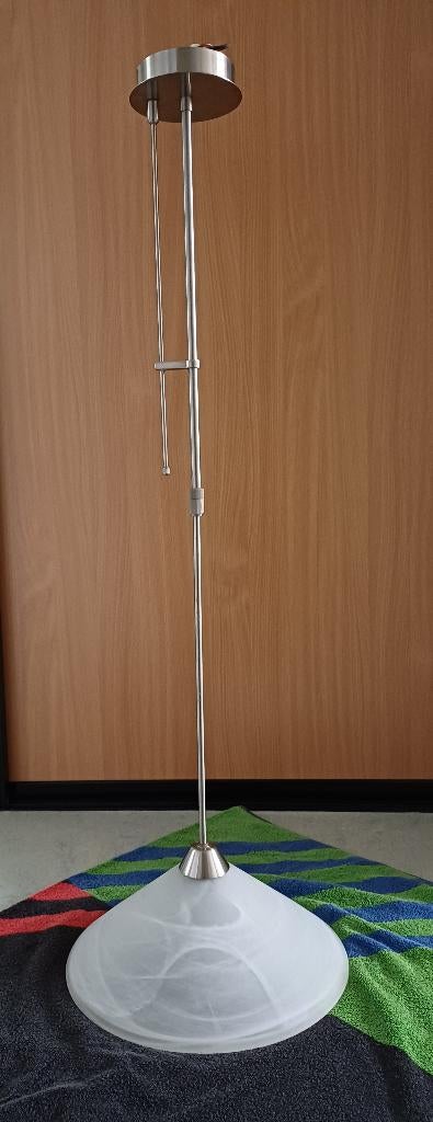 Steinhauer hanglamp, Ophalen, Gebruikt, Glas, 50 tot 75 cm