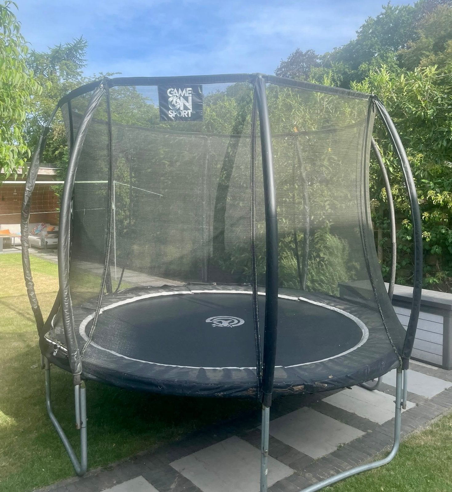 Springfree Trampoline met veiligheidsnet - 305 meter