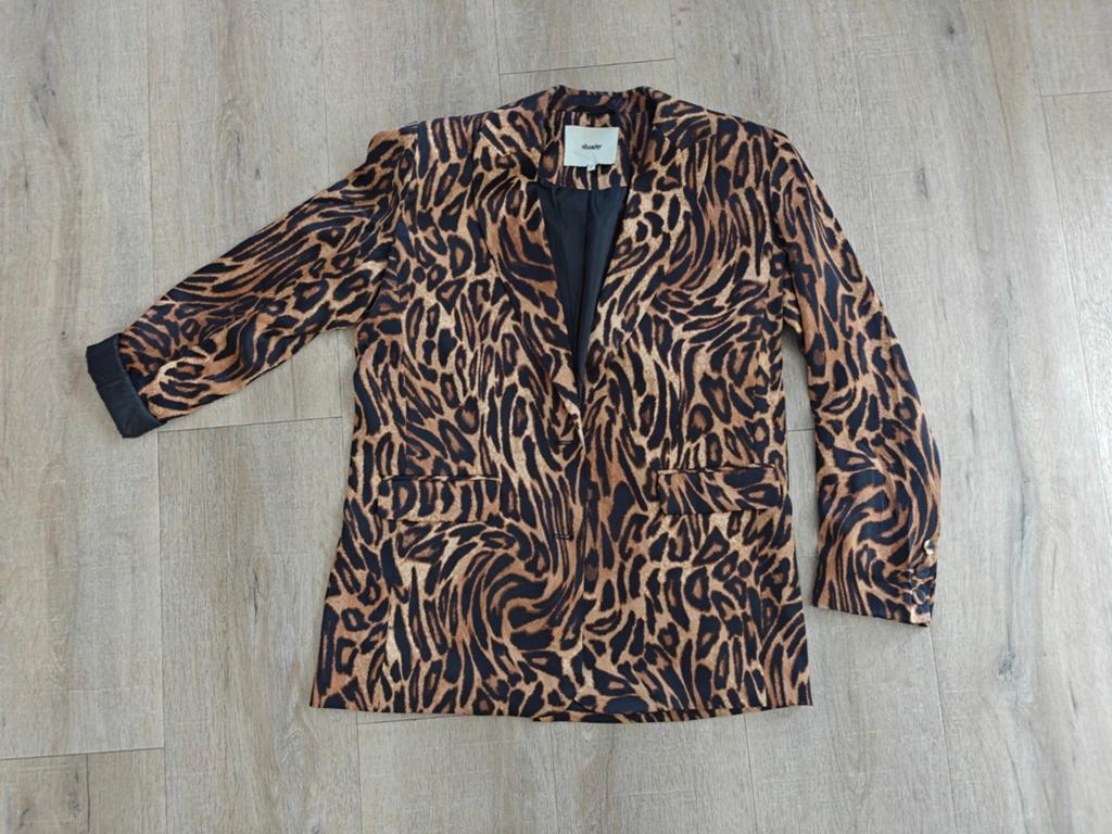 Oversized blazer van Shoeby maat M, Kleding | Dames, Ophalen of Verzenden, Gedragen, Grijs