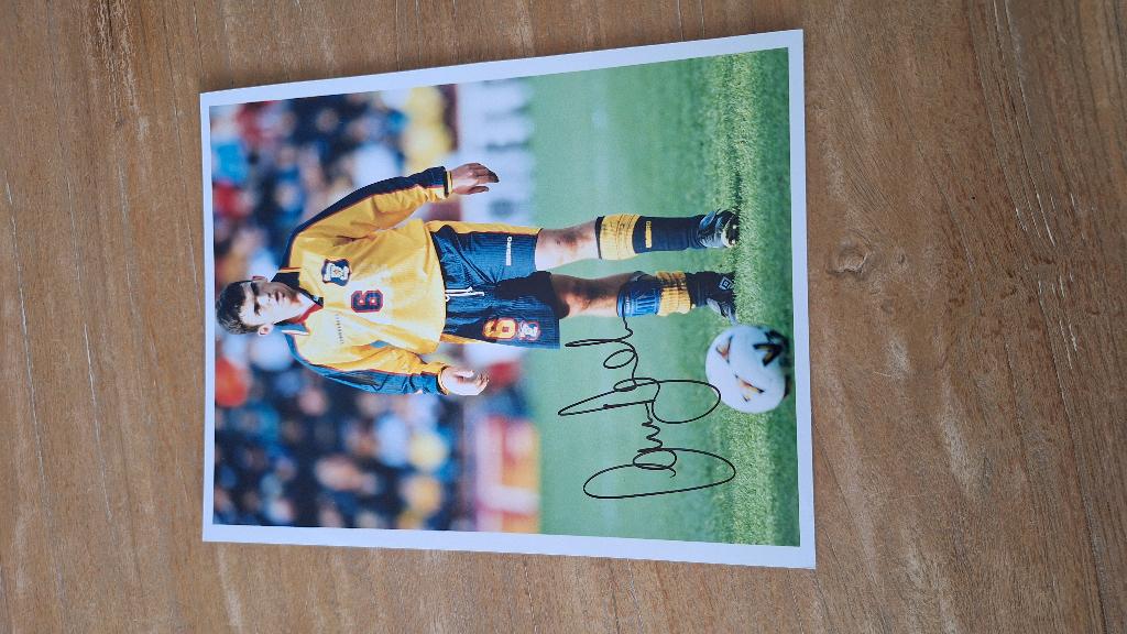 Foto 20x25 cm met handtekening; Callum Davidson # Schotland, Ophalen of Verzenden, Nieuw, Buitenlandse clubs, Overige typen