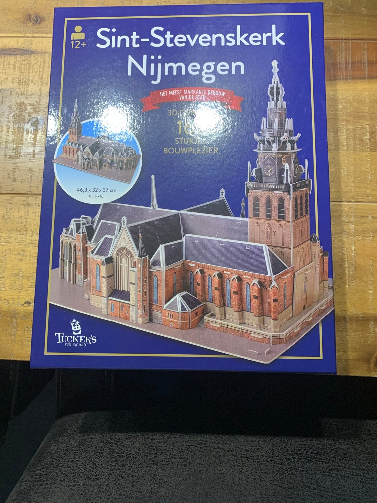 3D Puzzel Sint-Stevenskerk Nijmegen & St. Bavokerk Haarlem, Ophalen, Nieuw, Groter dan 1:35, Diorama