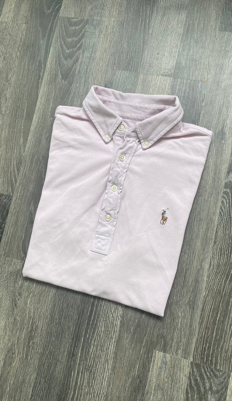 Ralph Lauren Polo blouse maat S, Ophalen of Verzenden, Zo goed als nieuw, Korte mouw, Roze