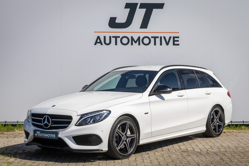 Mercedes-Benz C-Klasse Estate 350 e Bus.Sol.AMG Ledere bekle, Auto's, Automaat, Gebruikt, Euro 6, 4 cilinders