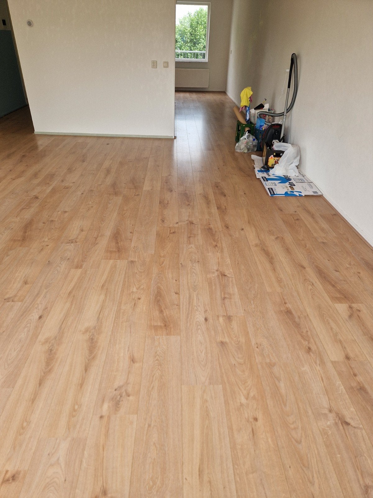 80 m2 Laminaat gratis af te halen (deels zelf demonteren), Ophalen, Gebruikt, 50 tot 150 cm, 10 m² of meer