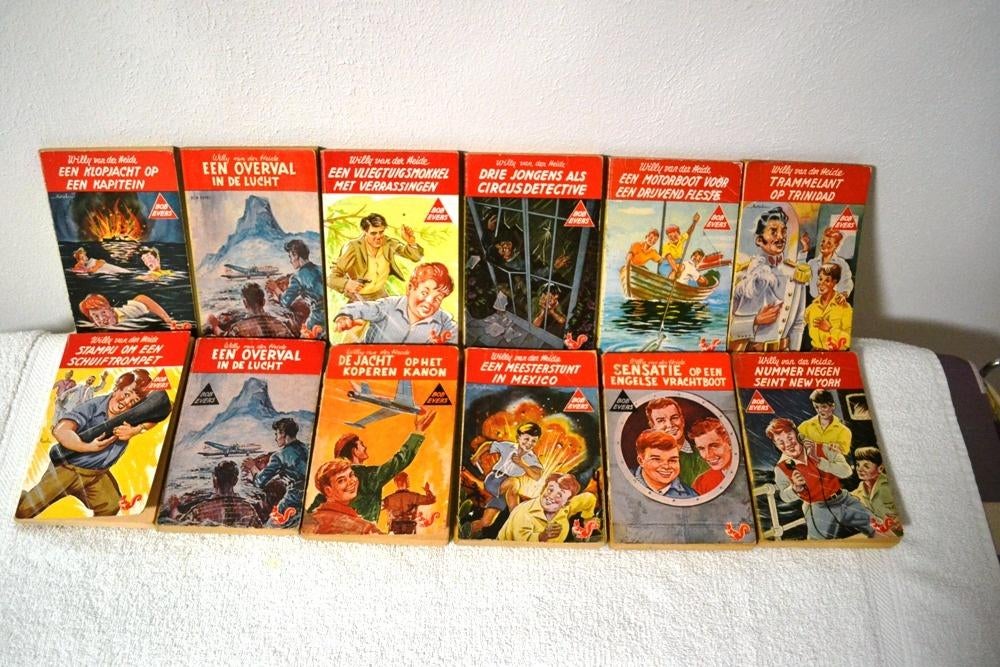 12 Mooie oude kinder boekjes  van Willy v.d. Heide NR 9274, Boeken, Kinderboeken | Jeugd | onder 10 jaar, Ophalen of Verzenden