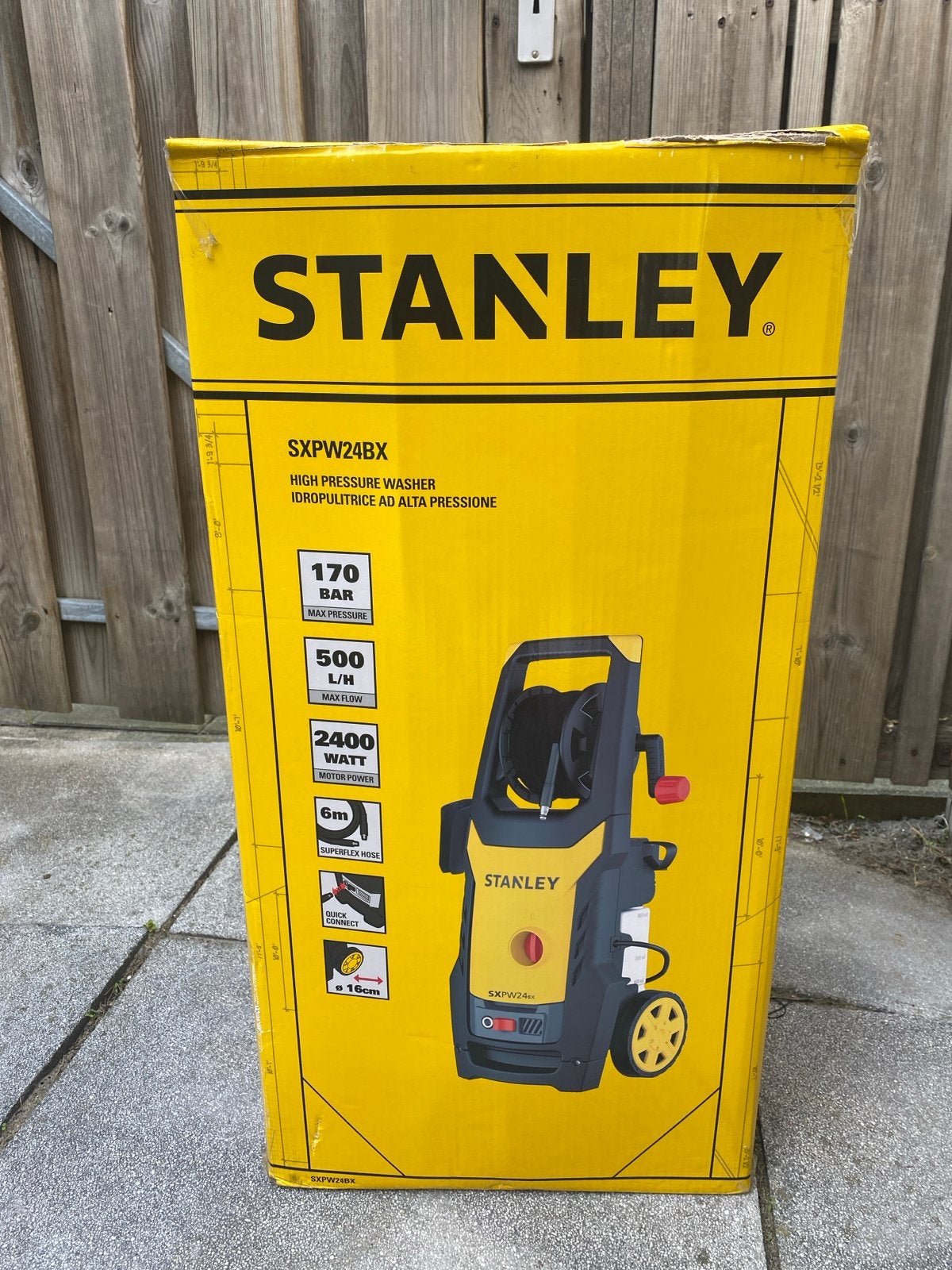 Stanley SXPW24BX Hogedrukreiniger, Ophalen of Verzenden, Nieuw, Elektrisch