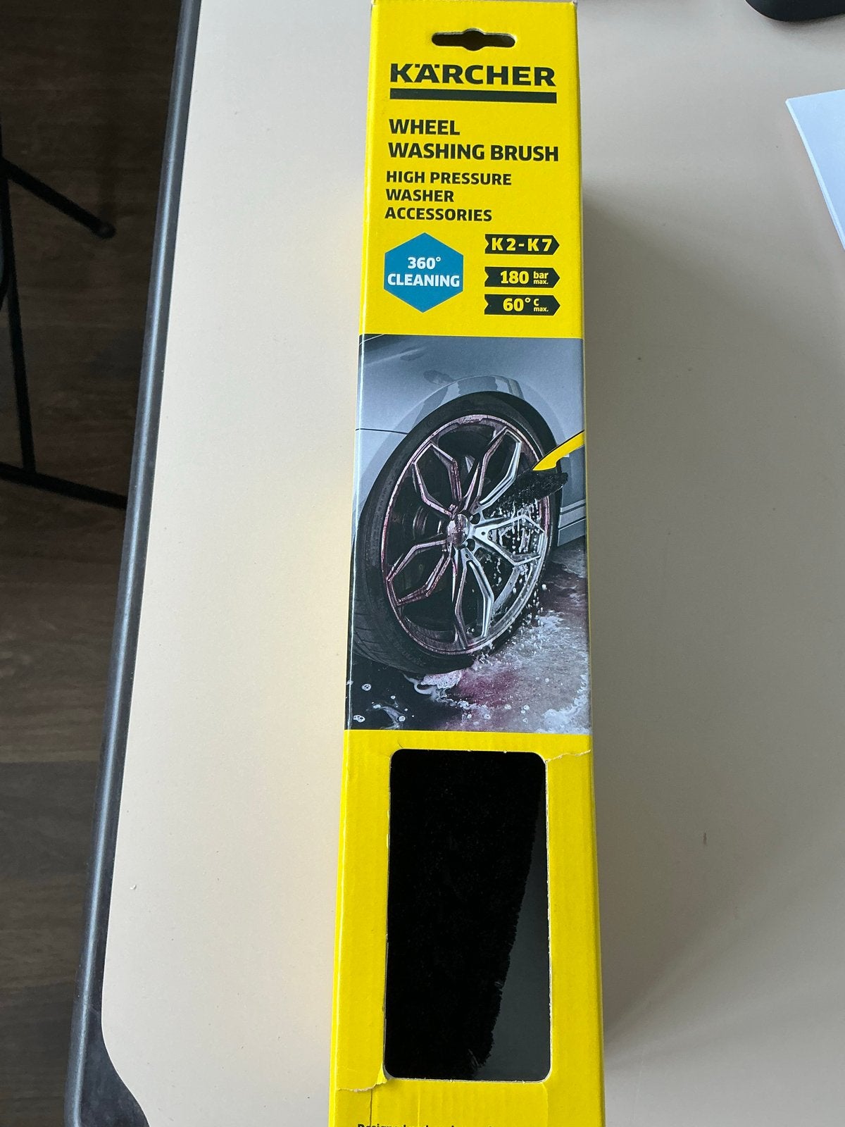 Kärcher Velgenwasborstel voor hogedrukreinigers K2-K7, Ophalen of Verzenden, Nieuw