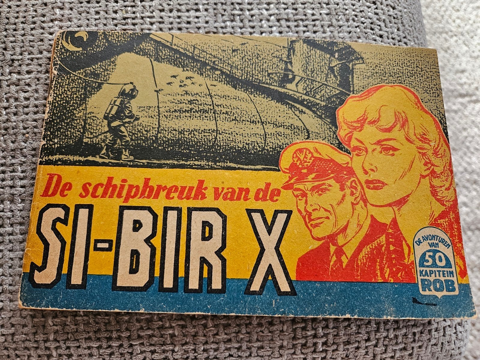 Kapitein Rob: De Schipbreuk van de SI-BIR X (Nr. 50), Boeken, Ophalen of Verzenden, Gelezen, Pieter Kuhn