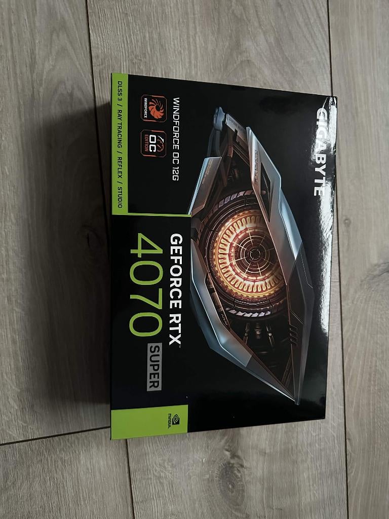 Gigabyte GeForce RTX 4070 SUPER GAMING OC 12G, GDDR6, PCI-Express 4, Ophalen of Verzenden, Zo goed als nieuw