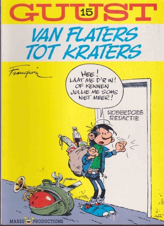 Guust Flaters 15: Van Flaters tot Kraters /ongelezen, Boeken, Verzenden, Eén stripboek, Zo goed als nieuw, Franquin
