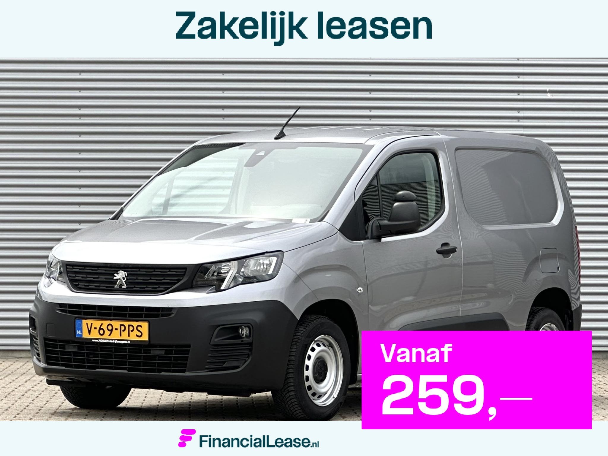 Peugeot Partner 1.5 BlueHDI Marge btw vrij Partner/Berlingo/, Voorwielaandrijving, Stof, Gebruikt, Euro 6