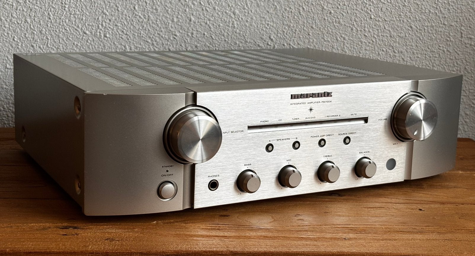 Marantz PM7004 geïntegreerde versterker, Gebruikt, 60 tot 120 watt, Stereo, Ophalen
