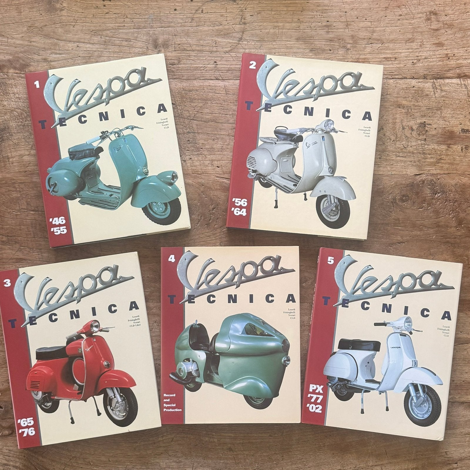 Collectie Vespa Tecnica boeken, Ophalen of Verzenden, Zo goed als nieuw