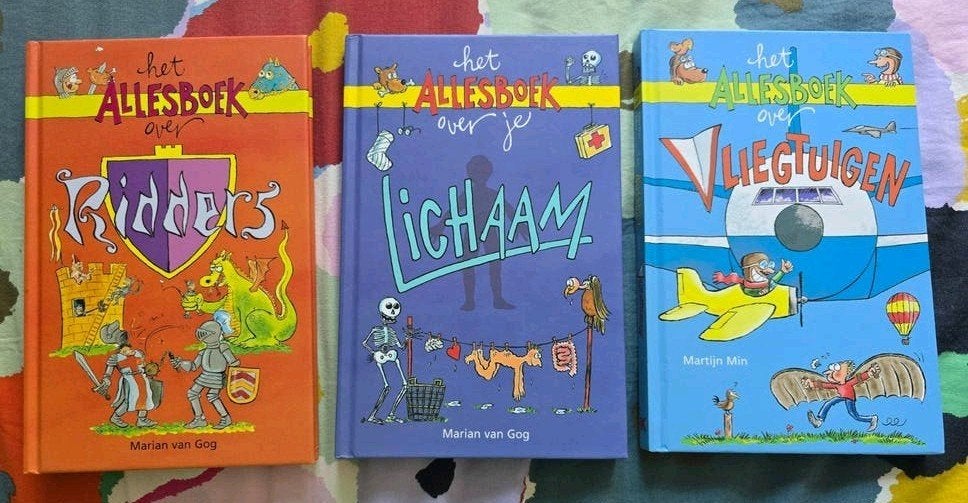 Het allesboek over Ridders, lichaam en vliegtuigen, Ophalen of Verzenden, Zo goed als nieuw, Non-fictie