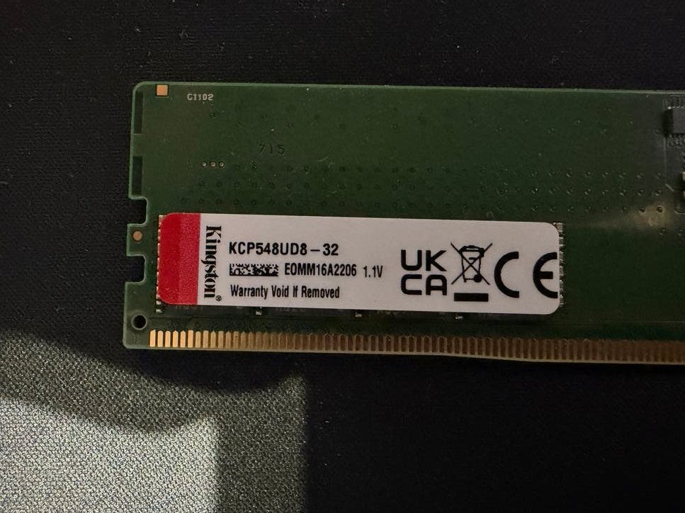 Kingston DDR4-3200 en DDR5-4800 32GB RAM modules, Ophalen, 3200 en 4800, 32 GB, DDR4
