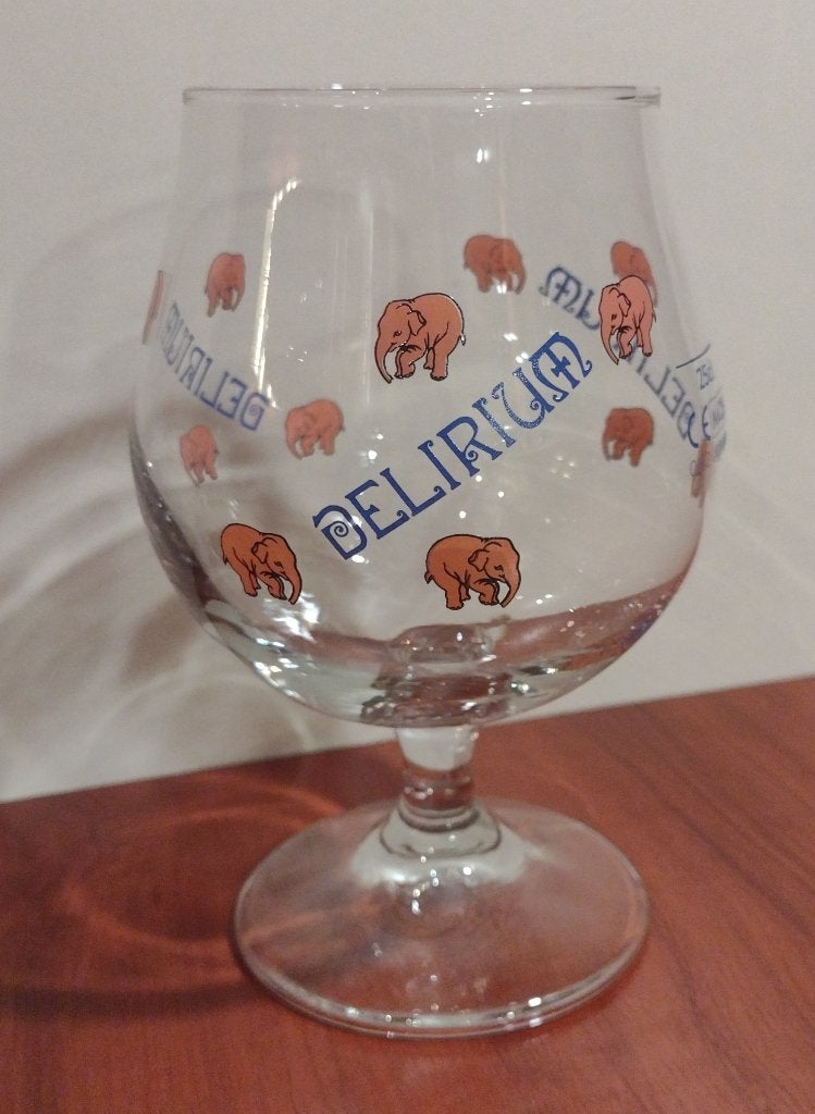 Delirium Tremens Glas 25cl M25. (A), Verzamelen, Ophalen of Verzenden, Gebruikt, Glas of Glazen, Overige merken