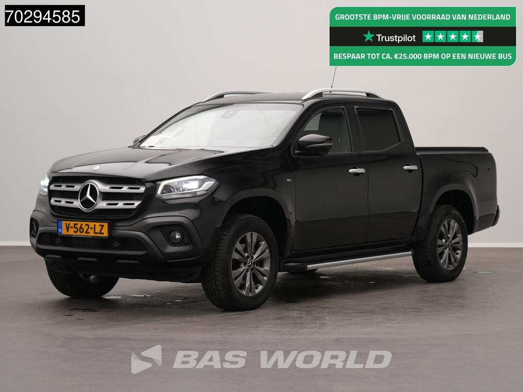 Mercedes X-Klasse 250d 4-matic Automaat Trekhaak LED Xenon N, Automaat, Stof, Gebruikt, Zwart