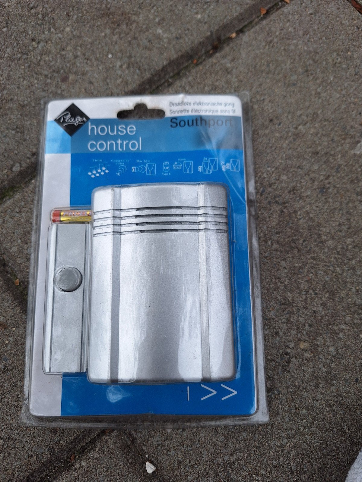 plieger deurbel set draadloos house control southport, Nieuw, Ophalen of Verzenden, X, X