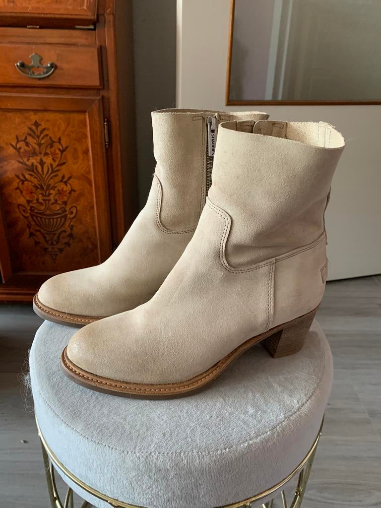 Shabbies maat 38, NIEUW!!!!, Beige, Lage of Enkellaarzen, Nieuw, Ophalen of Verzenden