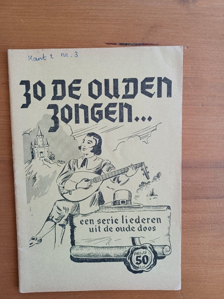 Zo de ouden zongen....een serie liederen uit de oude doos, Ophalen of Verzenden, Gelezen, Overige onderwerpen, Onbekend
