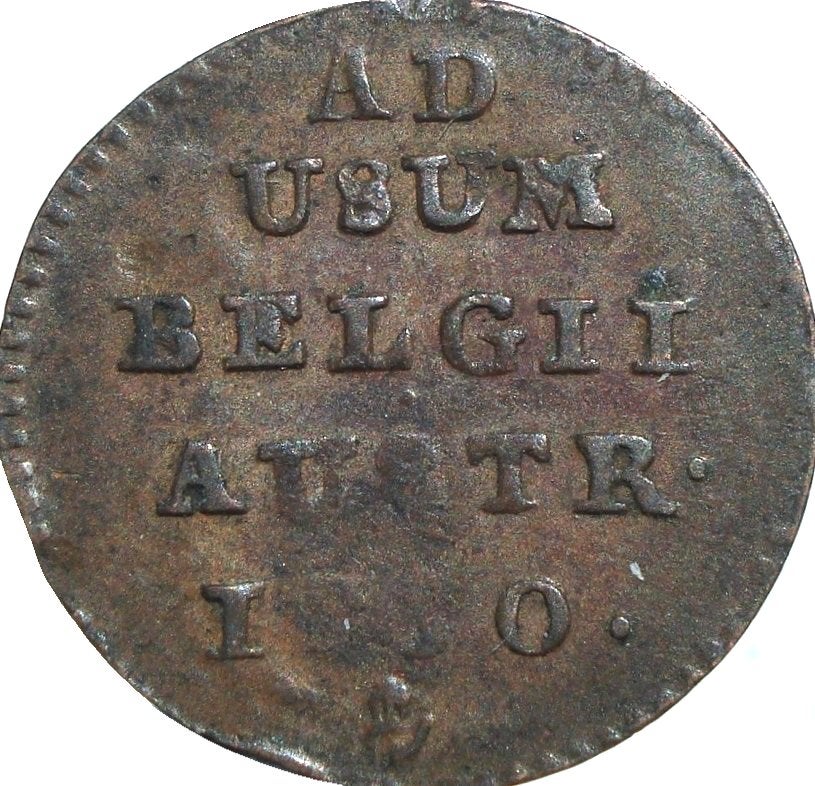 Oostenrijkse Nederlanden 1 liard 1750 (misslag), Ophalen of Verzenden, Vóór koninkrijk, Overige waardes, Losse munt